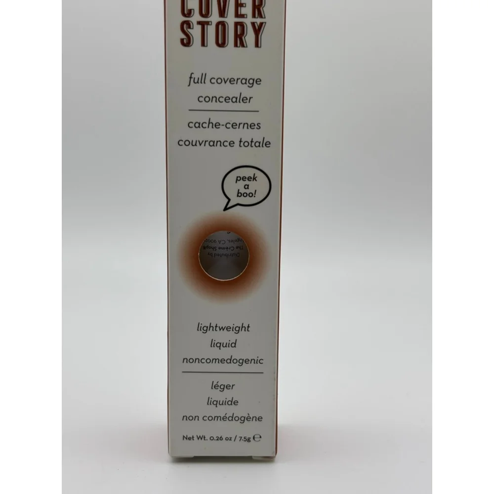 The Crème Shop Cover Story Concealer Deep Full Coverage Lightweight NIB